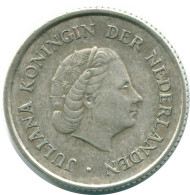 1/4 GULDEN 1967 NIEDERLÄNDISCHE ANTILLEN SILBER Koloniale Münze #NL11521.4.D.A - Niederländische Antillen