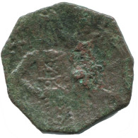 TRACHY BYZANTINISCHE Münze  EMPIRE Antike Authentisch Münze 1.3g/15mm #AG706.4.D.A - Byzantines