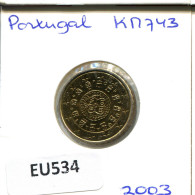 10 EURO CENTS 2003 PORTUGAL Coin #EU534.U.A - Portugal