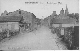 61 - Tinchebray - Orne - Boulevard Du Midi   ** CPA Vierge ** - Autres & Non Classés