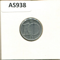 10 HALERU 1982 CZECHOSLOVAKIA Coin #AS938.U.A - Tchécoslovaquie