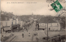 CPA 71 PARAY LE MONIAL -  Avenue De La Gare  N° 314785 - Paray Le Monial