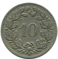 10 RAPPEN 1919 B SWITZERLAND Coin HELVETIA #AD955.2.U.A - Other & Unclassified