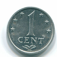 1 CENT 1980 NETHERLANDS ANTILLES Aluminium Colonial Coin #S11192.U.A - Niederländische Antillen