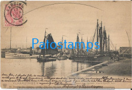 229718 NETHERLANDS VLAARDINGEN HOLLAND VIEW PORT AND SHIP POSTAL POSTCARD - Autres & Non Classés