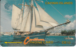 TARJETA DE LAS ISLAS CAYMAN DE UN BARCO (SHIP) -  8CCIB - Kaimaninseln (Cayman I.)