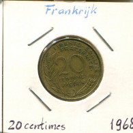 20 CENTIMES 1968 FRANKREICH FRANCE Französisch Münze #AM164.D.A - 20 Centimes