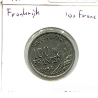 100 FRANCS 1954 FRANKREICH FRANCE Französisch Münze #AX612.D.A - 100 Francs