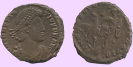 Authentische Antike Spätrömische Münze RÖMISCHE Münze 2.8g/15mm #ANT2260.14.D.A - The End Of Empire (363 AD To 476 AD)