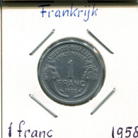 1 FRANC 1958 FRANCIA FRANCE Moneda #AM302.E.A - 1 Franc