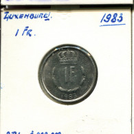 1 FRANC 1983 LUXEMBURGO LUXEMBOURG Moneda #AT219.E.A - Lussemburgo