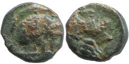 ATHENA Antiguo GRIEGO ANTIGUO Moneda 1.7g/12mm #SAV1292.11.E.A - Griechische Münzen