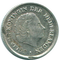 1/10 GULDEN 1966 ANTILLAS NEERLANDESAS PLATA Colonial Moneda #NL12757.3.E.A - Antilles Néerlandaises