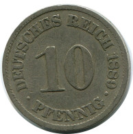 10 PFENNIG 1989 A ALEMANIA Moneda GERMANY #DB265.E.A - 10 Pfennig