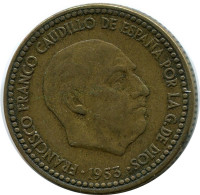 1 PESETA 1953 ESPAÑA Moneda SPAIN #AR164.E.A - 1 Peseta