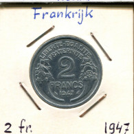 2 FRANCS 1947 FRANCE French Coin #AM345.U.A - 2 Francs