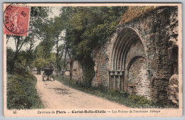 (61) 1038, Cerisi Belle Etoile, Buisson Lib Colorisée 46, Les Ruines De L'Ancienne Abbaye - Autres & Non Classés
