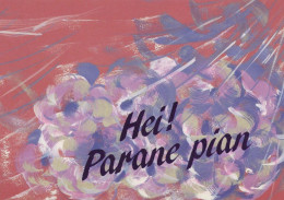 FLOWERS Vintage Postcard CPSM #PBZ184.A - Flowers