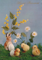 OSTERN HUHN EI Vintage Ansichtskarte Postkarte CPSM #PBO585.A - Easter