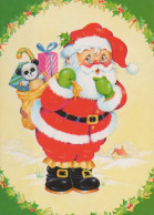 BABBO NATALE Natale Vintage Cartolina CPSMPF #PAJ387.A - Santa Claus