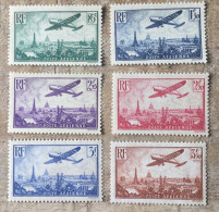 France LOT POSTE AERIENNE N° 8 à 13 Neuf Sans Charnières Côte 300 Euros - 1927-1959 Neufs