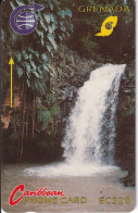 TARJETA DE GRENADA DE UNA CATARATA (CASCADA-WATERFULL) 3CGRA - Grenada (Granada)
