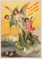ANGELO Buon Anno Natale Vintage Cartolina CPSM #PAG995.A - Angels