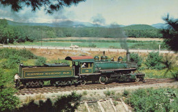 TRENO TRASPORTO FERROVIARIO Vintage Cartolina CPSMF #PAA514.A - Trains