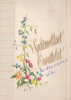 FLEURS Vintage Carte Postale CPSM #PBZ242.A - Flowers