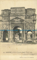 R656154 Orange. Arc De Triomphe Romain. Facade Nord. J. Brun Et Cie. 1918 - Monde