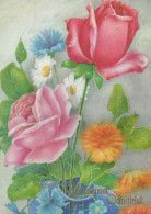 FIORI Vintage Cartolina CPSM #PAS041.A - Flowers