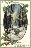 R656873 A Happy Christmas. Forest. Series 1596. 1920 - Monde