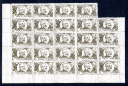 RC 27756 INDOCHINE COTE 30€ N° 250 - 1c DE LANESSAN 24 EXEMPLAIRES NEUF (*) MNG - Unused Stamps