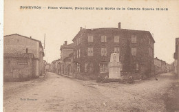 26 // ANNEYRON    Place Villars - Monument Aux Morts De La Grande Guerre 1914 1918 - Sonstige & Ohne Zuordnung