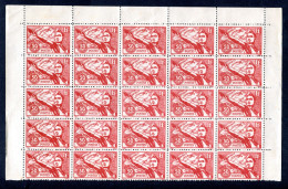 RC 27757 INDOCHINE COTE 125€ N° 285 - 50c JEUNESSE SPORTIVE 24 EXEMPLAIRES NEUF (*) MNG - Unused Stamps