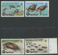 Solomon Islands:Unused Stamps Serie Turtles, 1997, MNH - Schildkröten