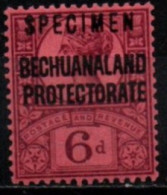 BECHUANALAND 1898-1902 * SURCH. SPECIMEN - 1885-1964 Protectoraat Van Bechuanaland