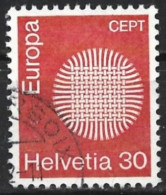 Switzerland 1970. Scott #515 (U) Europa - Gebraucht