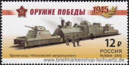 Russland 2015, Mi. 2157-60 A ** - Ungebraucht