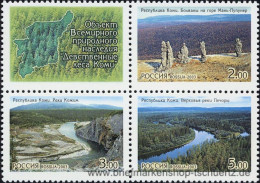 Russland 2003, Mi. 1096-98 ZD ** - Unused Stamps