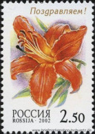 Russland 2002, Mi. 966-70 ** - Ongebruikt