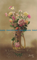 R656192 A Loving Birthday Wish. Flowers In Vase. Suzy - World