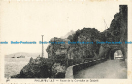 R655500 Philippeville. Route De La Corniche De Djidjelli. Photo Africaines. EPA - World