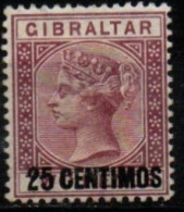 GIBRALTAR 1889 * - Gibilterra