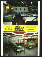 AK Waldmichelbach /Odw., Hotel-Restaurant Und Café Zur Post  - Other & Unclassified