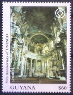 Guyana 1997 MNH, Church Wurzburg In Germany, UNESCO Architecture - UNESCO