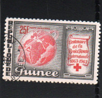 1963 Rep. Guinea - Croce Rossa - Red Cross