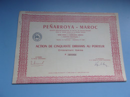 PENARROYA MAROC (casablanca) - Altri & Non Classificati