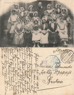 57 Les Lorraines D' Orny Cherizey CPA Cachet Censure Geprüft Zu Befördern 1917 Coiffe Costume Folklore Lorraine - Andere & Zonder Classificatie