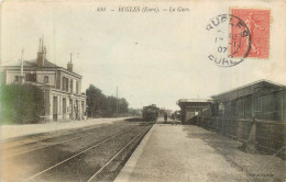 RUGLES La Gare (train) - Autres & Non Classés